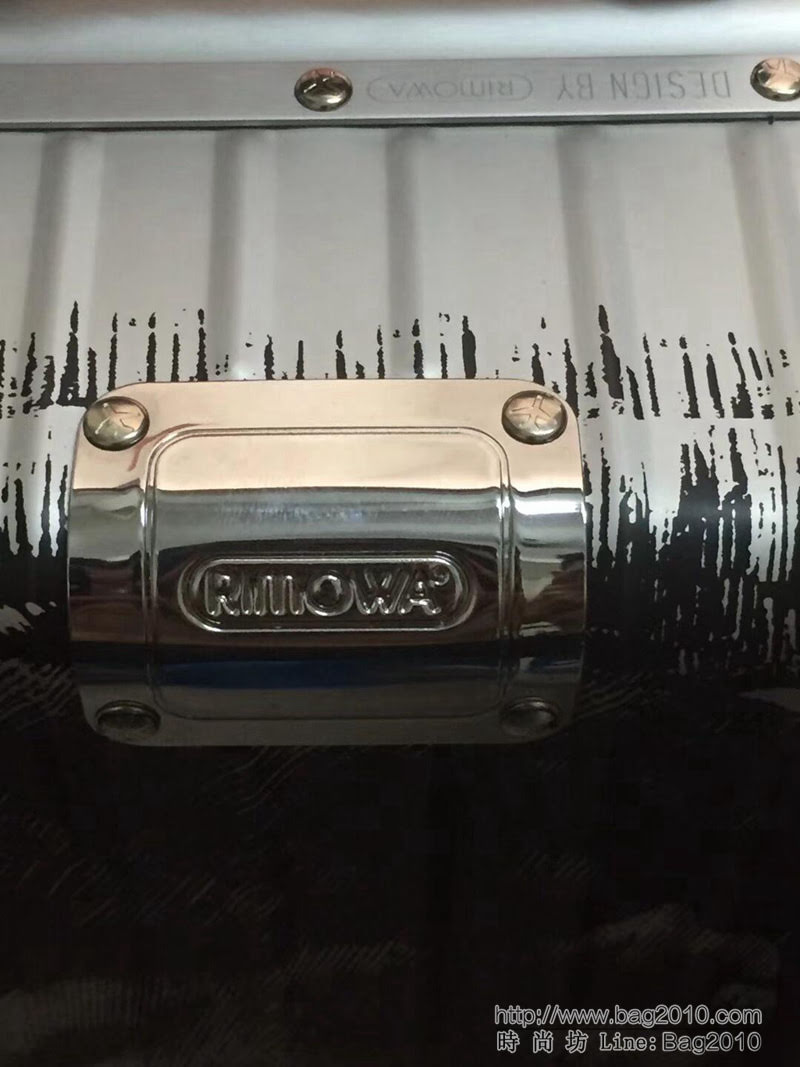 RIMOWA日默瓦 拉箱/拉杆箱 RIMOWA topas 嶽敏君限量版旅行箱 20寸登機箱 限量版全鋁合金旅行箱  xbt1040